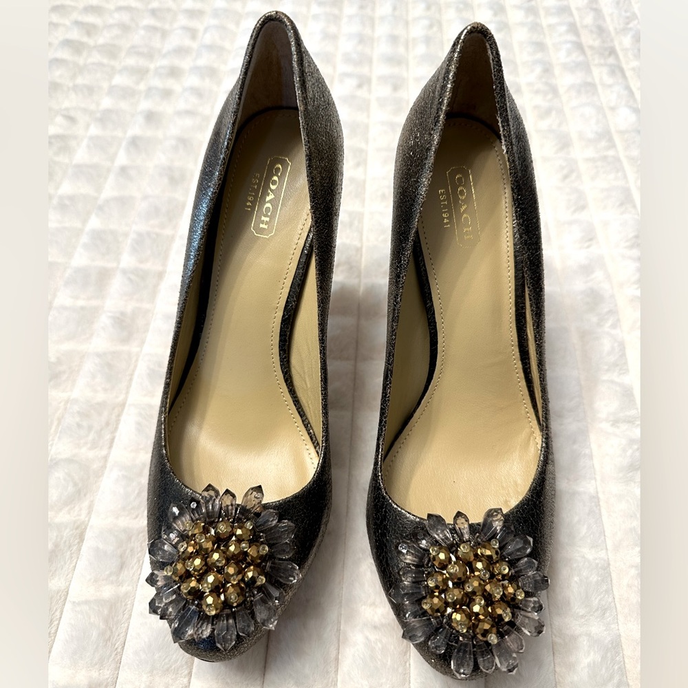 Coach Heels Size 8